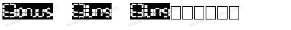 Bonus Bling Bling字体转换